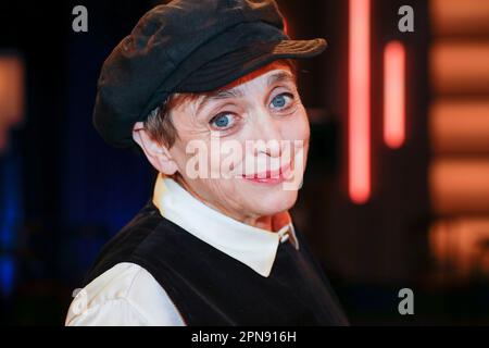 Katharina Thalbach bei der Aufzeichnung der WDR-Talkshow 'Kölner Treff' im WDR Studio BS 2. Köln, 09.03.2023 Foto Stock