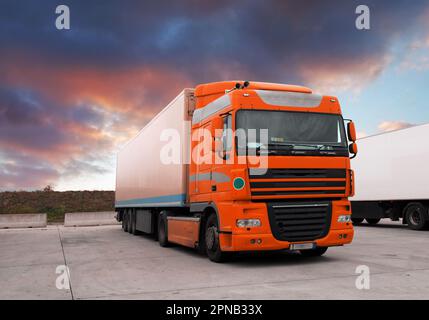 Carrello a sunet Foto Stock