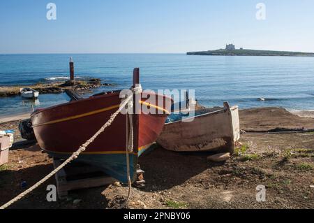 Portopalo di Capo Passero, provincia di Siracusa, Sicilia, Italia, Europa. Foto Stock