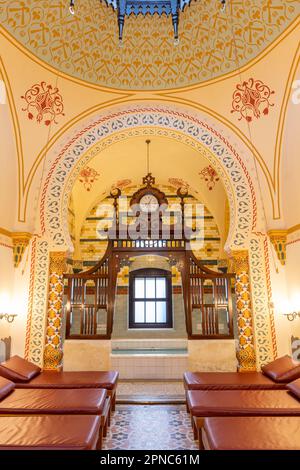 Interno dei bagni turchi di Harrogate il 17th ottobre 2022 a Harrogate, Yorkshire, Inghilterra. Credit: Notizie SMP Foto Stock