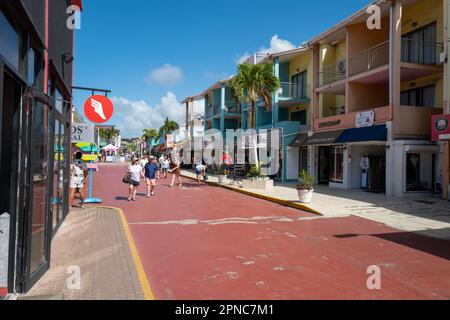 Navi da crociera a St Jo Foto Stock