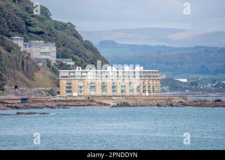 Vista di Fort Picklecombe Torpoint Corwnwall Inghilterra Foto Stock