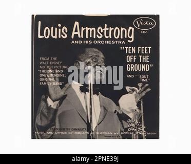 Armstrong Louis - 1968 B - Vintage 45 R.P.M Music Vinyl Record Foto Stock