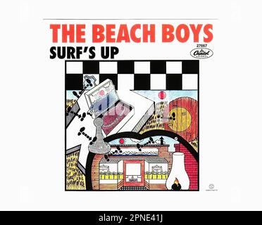 Beach Boys - 2011 11 B - Vintage 45 R.P.M Music Vinyl Record Foto Stock