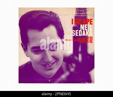 1959 - Neil Sedaka A - Vintage 45 R.P.M Music Vinyl Record Foto Stock