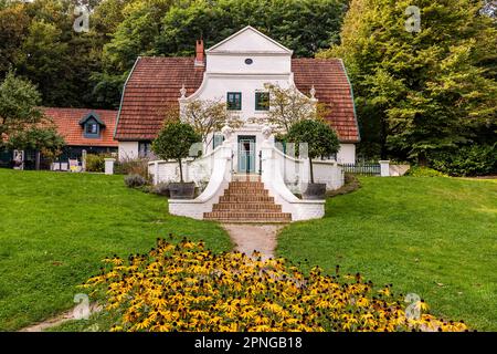 Museo Heinrich Vogeler al Barkenhoff nella colonia degli artisti di Worpswede, Worpswede, bassa Sassonia, Germania Foto Stock