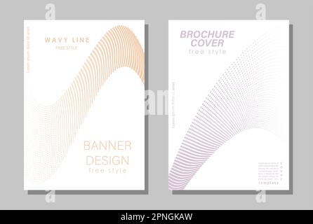Modello astratto. Modello per la progettazione di banner, poster e poster. Layout della copertina, degli opuscoli, degli opuscoli e dei cataloghi. Un'idea per cre Illustrazione Vettoriale