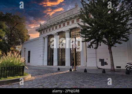 Cimitero pubblico storico di Recoleta a buenos aires Foto Stock