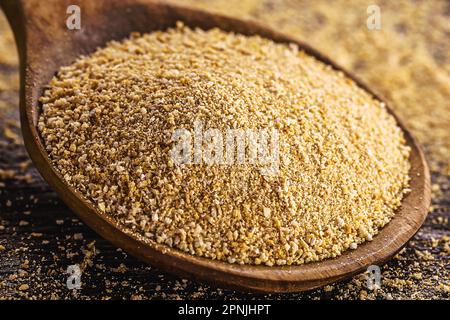 Farofa, tostato farina di manioca, cibo brasiliano Foto stock - Alamy