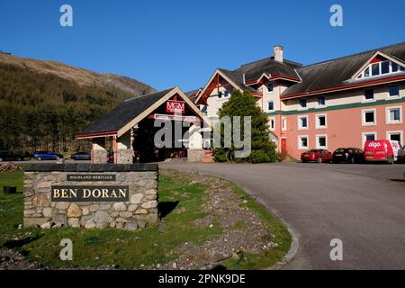 Muthu ben Doran Hotel, Tyndrum, Scozia, Regno Unito Foto Stock