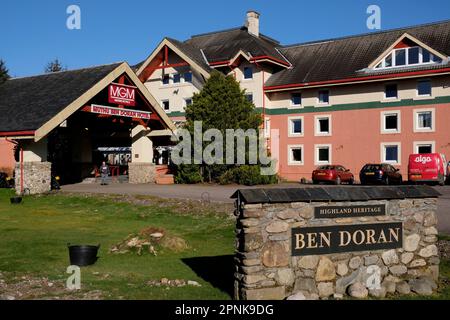 Muthu ben Doran Hotel, Tyndrum, Scozia, Regno Unito Foto Stock