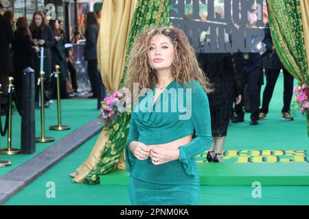 Aliyah Rahal, Polite Society - Special Screening, Curzon Mayfair, Londra, Regno Unito, 19 aprile 2023, Foto di Richard Goldschmidt Foto Stock