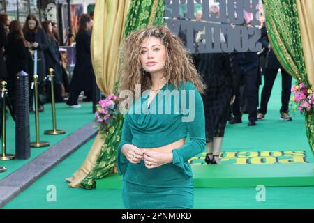 Aliyah Rahal, Polite Society - Special Screening, Curzon Mayfair, Londra, Regno Unito, 19 aprile 2023, Foto di Richard Goldschmidt Foto Stock