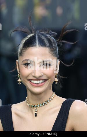 Priya Kansara, Polite Society - Special Screening, Curzon Mayfair, Londra, Regno Unito, 19 aprile 2023, Foto di Richard Goldschmidt Foto Stock