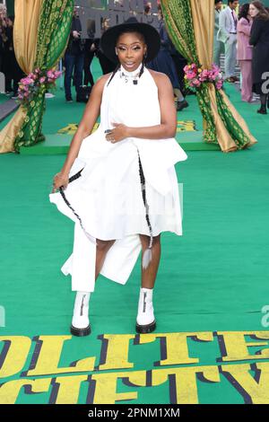 Seraphina Beh, Polite Society - Special Screening, Curzon Mayfair, Londra, Regno Unito, 19 aprile 2023, Foto di Richard Goldschmidt Foto Stock