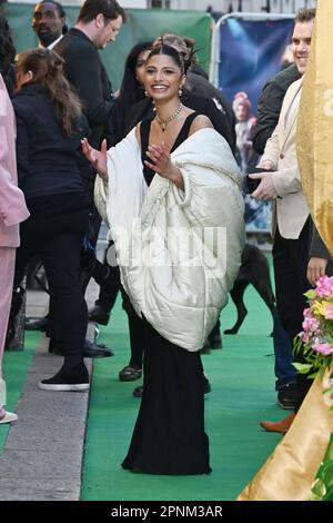 Londra, Regno Unito. 19th Apr, 2023. Priya Kansara alla proiezione speciale della società educata a Curzon Mayfair, Londra. Credit: Nils Jorgensen/Alamy Live News Foto Stock