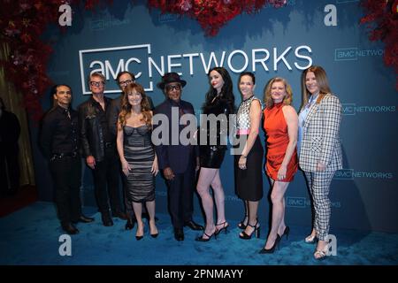 New York, NY, Stati Uniti. 18th Apr, 2023. Cast al Arrivi per AMC Networks 2023 upfront, Jazz al Lincoln Center, New York, NY 18 aprile 2023. Credit: J. Lingo/Everett Collection/Alamy Live News Foto Stock