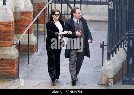 Sadie Frost arriva stamattina alle Corti reali di Giustizia. Immagine scattata il 29th marzo 2023. © Belinda Jiao jiao.bilin@gmail.com 07598931257 htt Foto Stock