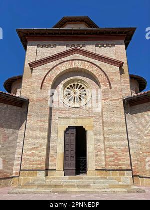 Italia, Emilia Romagna, Predappio, cripta Mussolini Foto Stock