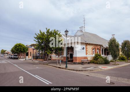 Città storica di Port Elliot in Australia meridionale Foto Stock