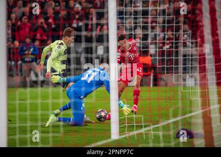 Munique, Alemanha. 19th Apr, 2023. finali all'Allianz Arena di Monaco di Baviera, Germania. Credit: Adam Escada/FotoArena/Alamy Live News Foto Stock