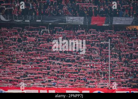 Munique, Alemanha. 19th Apr, 2023. finali all'Allianz Arena di Monaco di Baviera, Germania. Credit: Adam Escada/FotoArena/Alamy Live News Foto Stock