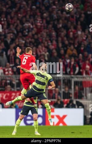 Munique, Alemanha. 19th Apr, 2023. finali all'Allianz Arena di Monaco di Baviera, Germania. Credit: Adam Escada/FotoArena/Alamy Live News Foto Stock