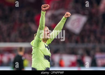 Munique, Alemanha. 19th Apr, 2023. finali all'Allianz Arena di Monaco di Baviera, Germania. Credit: Adam Escada/FotoArena/Alamy Live News Foto Stock