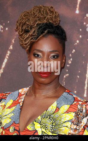 12 ottobre 2022, Londra, Regno Unito: Tanya Moodie partecipa alla Premiere europea ''Empire of Light'' durante il BFI London Film Festival 66th al Royal Festival Hall di Londra. (Credit Image: © Fred Duval/SOPA Images via ZUMA Press Wire) SOLO PER USO EDITORIALE! Non per USO commerciale! Foto Stock