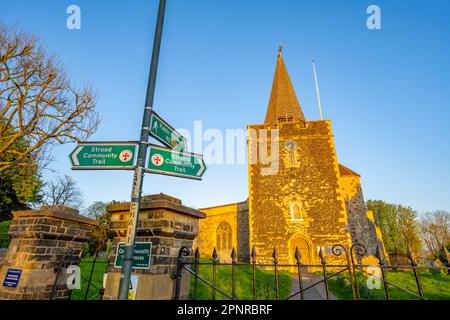 All Saints, Chiesa di Frindsbury, Rochester Kent Foto Stock