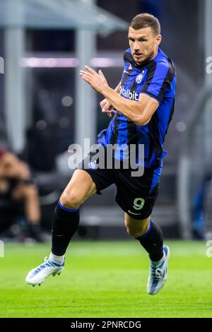 Milano, Italia. 07 settembre 2022. UEFA Champions League 2022-23. Inter VS Bayern Munchen 0-2. Edin Dzeko, Inter. Foto Stock