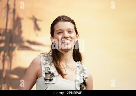 Anever Anderson partecipa alla prima mondiale di Peter Pan & Wendy, al Curzon Mayfair di Londra. Data immagine: Giovedì 20 aprile 2023. Foto Stock