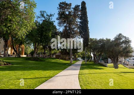 Ivecis Maliotou Park nel centro storico di Pafos, Cipro Foto Stock