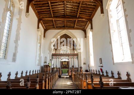 St Mary the Virgin Church Parham, Suffolk Foto Stock