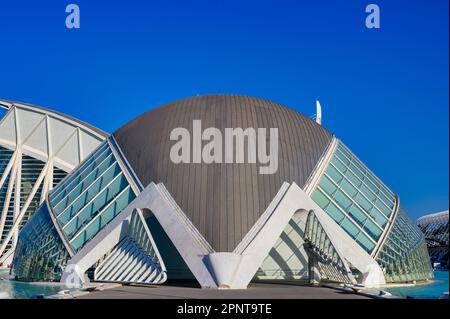 Valencia, Spagna - 17 luglio 2022: Città delle arti e delle scienze. Foto Stock