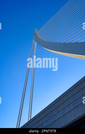 Valencia, Spagna - 17 luglio 2022: Città delle arti e delle scienze. Foto Stock