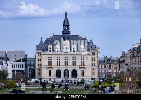 Il municipio di Vincennes , Pris, Francia Foto Stock