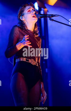 Italia 20 Aprile 2023 Birdy vive alla Fabrique Milano © Andrea Ripamonti / Alamy Foto Stock