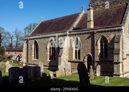 St Botolph's Church, Barton Seagrave, Northamptonshire, England, Regno Unito Foto Stock