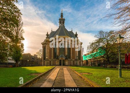 De Nieuwe Kerk la nuova chiesa dell'Aia, nei Paesi Bassi Foto Stock