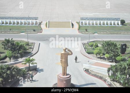 Bangladesh Military Academy (BMA) che si trova a Bhatiary nel distretto di Chittagong del Bangladesh. Ufficiali dell'esercito prendono la loro formazione da qui. Foto Stock