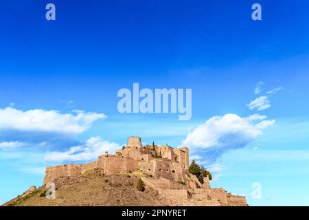 Il castello di Cardona è un famoso castello medievale della Catalogna Foto Stock