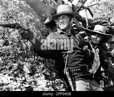 DEAN MARTIN e RAQUEL WELCH a BANDOLERO ! 1968 regista ANDREW V. McLAGLEN musica Jerry Goldsmith Twentieth Century Fox Foto Stock