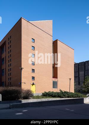 Max Palevsky Commons residenziale presso l'Università di Chicago Foto Stock