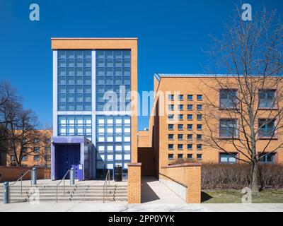 Max Palevsky Commons residenziale presso l'Università di Chicago Foto Stock