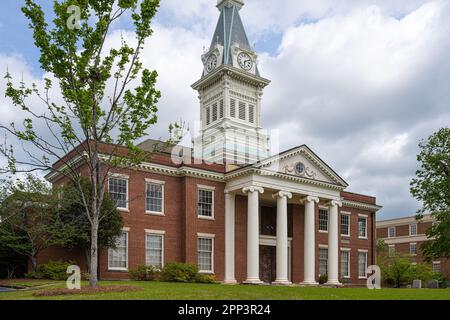 L'Old Baldwin County Courthouse, attualmente parte del Georgia College & state University campus, a Milledgeville, Georgia. (USA) Foto Stock