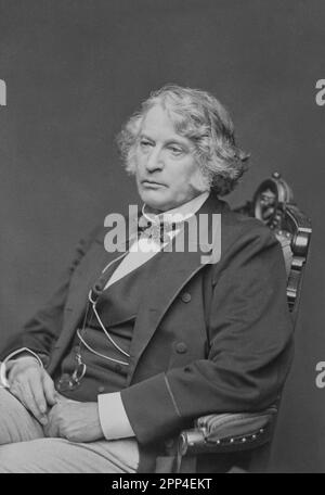 Charles Sumner. c. 1870. Preso a Lowell, Massachusetts (probabilmente) Foto Stock