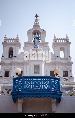 Antica Basilica di Bom Jesus vecchia chiesa di goa nella parte meridionale dell'India, Basilica di Bom Jesus nella vecchia Goa, che era la capitale di Goa nei primi giorni Foto Stock