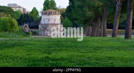 Mausoleo di Teodorico, con sede a Ravenna (Italia) Foto Stock