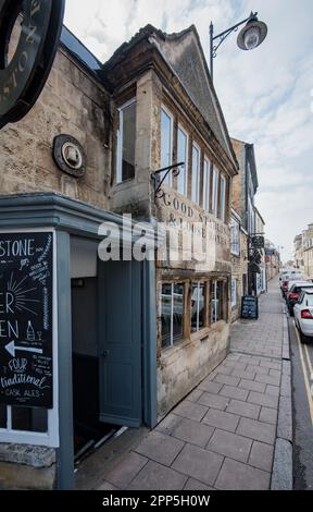 "Good Stables and Loose Box" al Millstone Inn, Stamford 1 All Saints Street, Stamford PE9 2PA. Foto Stock